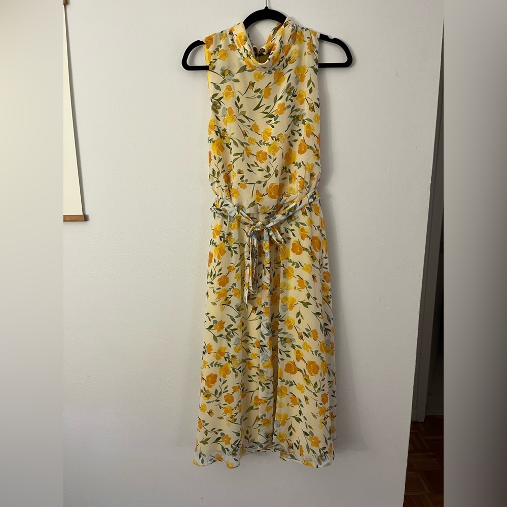 Worn Once Macy’s Floral Dress size 16